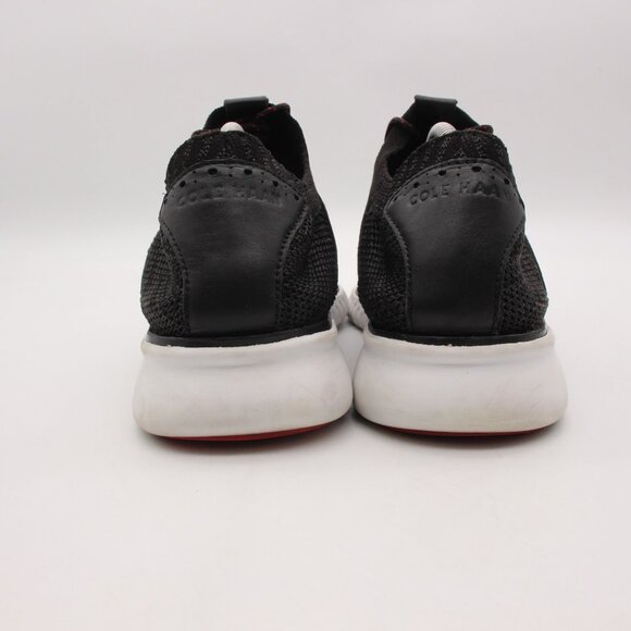 Cole Haan 2.Zerogrand Men\'s 10.5 Black Packable Saddle Knit Oxford Shoes C25259 main image 7